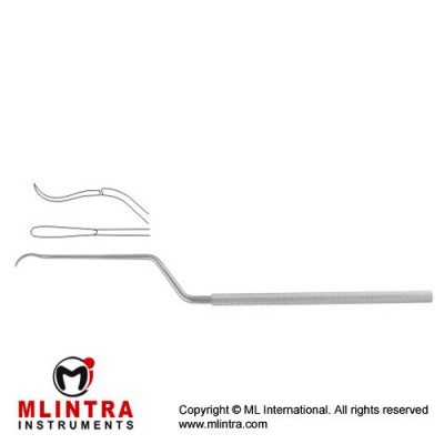 Yasargil Micro Dissector Bayonet Shaped Stainless Steel, 24 cm - 9 1/2" Yasargil Micro Dissector Bayonet Shaped Stainless Steel, 24 cm - 9 1/2"